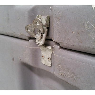 Grey Latching Cargo Trunk