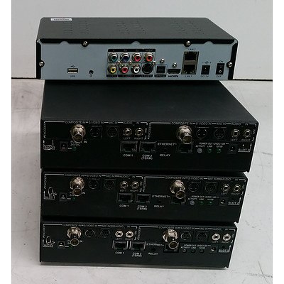 VBrick Assorted A/V Equipment - Lot of Four