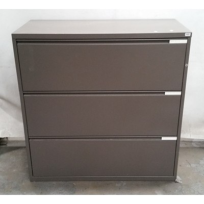 Meridan Brown Filing Cabinet