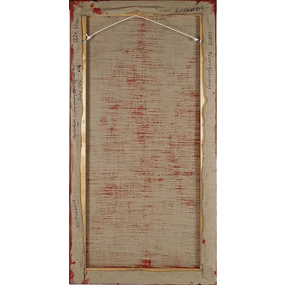 Naata Nungurrayi (Pintupi c.1932-) Womens Travels 2004, Acrylic on Linen