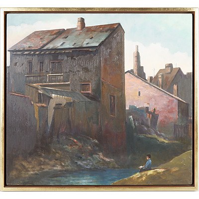 Jerzy W. Michalski (Poland, Australia 1949-) Discovery, Oil On Linen