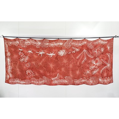 Tiwi Islands, Dyed Silk Hanging