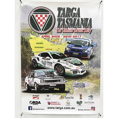 Lot of Five Targa Tasmania Posters