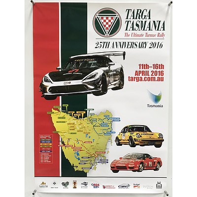 Lot of Five Targa Tasmania Posters