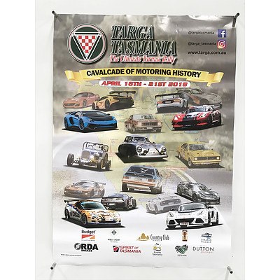 Lot of Five Targa Tasmania Posters