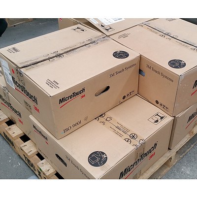 3M (11-91378-225) Touch Systems 17-Inch Point-Of-Sale TFT Touchscreen Monitors - Lot of Seven