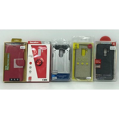 Lot of Brand New Assorted Samsung Galaxy S9 Plus Phone Cases x78