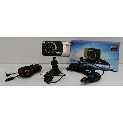 WDR Vehicle Traveling Data Recorder HD Front and Reverse Camera - Brand New