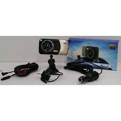 WDR Vehicle Traveling Data Recorder HD Front and Reverse Camera - Brand New