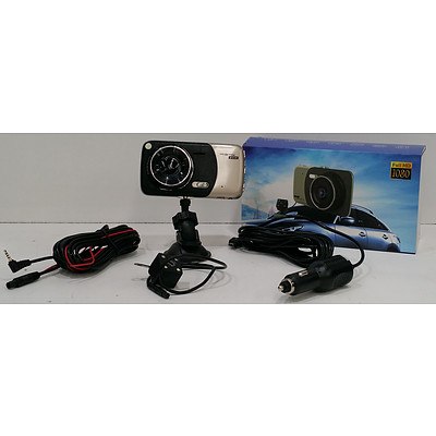 WDR Vehicle Traveling Data Recorder HD Front and Reverse Camera - Brand New
