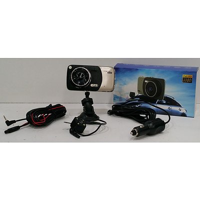 WDR Vehicle Traveling Data Recorder HD Front and Reverse Camera - Brand New