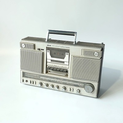 Akai AJ-490FS 4 Band Radio Cassette Recorder Player