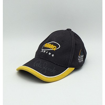 Framed 'King of the Mountain' *Peter Brock Signed* Images and Signed Hat