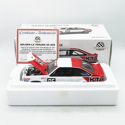 Auto Art - Holden Torana LX A9X 1978 ATCC Winner 1559/2802 1:18 Scale Model Car