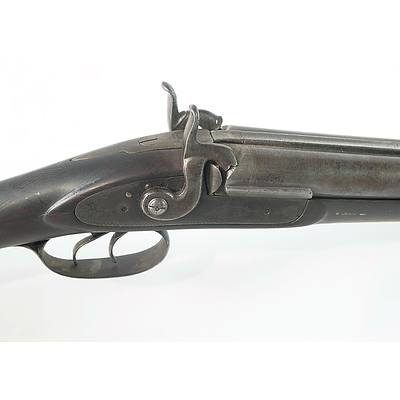 Joseph Manton (1766-1835) Side by Side Percussion Double Barrel Muzzle Loading Shotgun, Early 19th Century