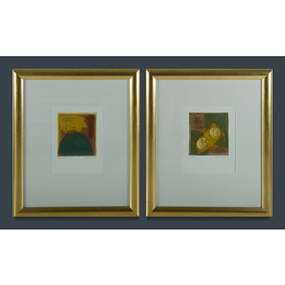 CARAMBANO Conchita (b.1961) Two Works, 'Majolica' & 'Tucson'