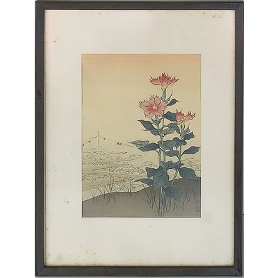 Old Japanese Woodblock