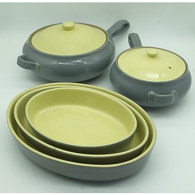 Twelve Piece Denby Stoneware Set