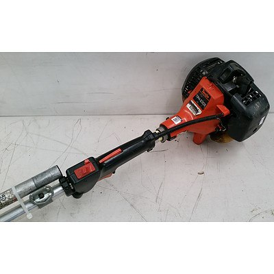Tanaka TPH 230 S Hedge Trimmer , Extension Pole and Brush Trimmer Attachment