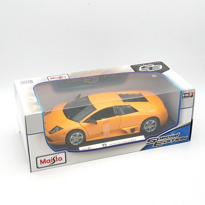Maisto Special Edition 1:18 Diecast Lamborghini Murcielago LP640, New