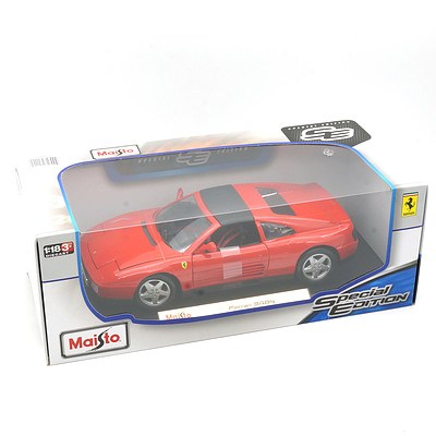 Maisto Special Edition 1:18 Diecast Ferrari 348ts, New