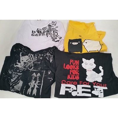 Girls Long Sleeve Printed Shirts - Lot of 60 - New