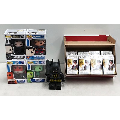 Lot of POP! Vinyl Figure Collectables & Harry Potter Wand Collectables