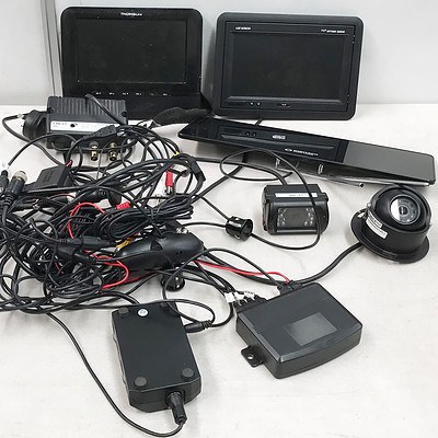 Lot of Digitech Audio Visual Systems with LCD Displays