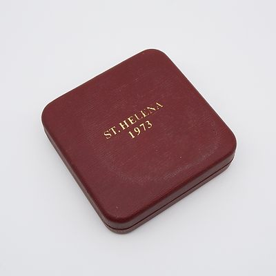 1673 - 1973 St Helena Tercentenary 25P Coin