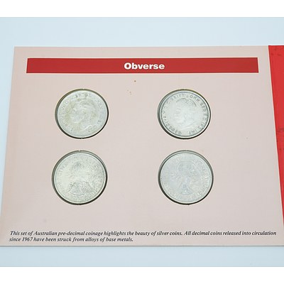 Souvenir Set of Commemorative & Regular Issue Florins 1927 - 1963