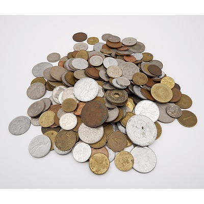 Various International Coins, Including France, Australia and More