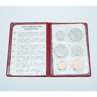 1983 Royal Australian Mint Six Coin Set - Wildlife