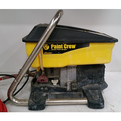 Wagner Paint Crew Airless Sprayer Gun with Roller