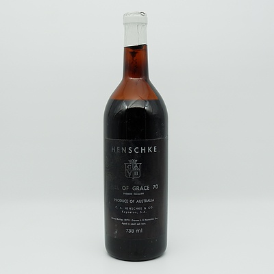 Henschke 1970 Hill of Grace Shiraz 738mL