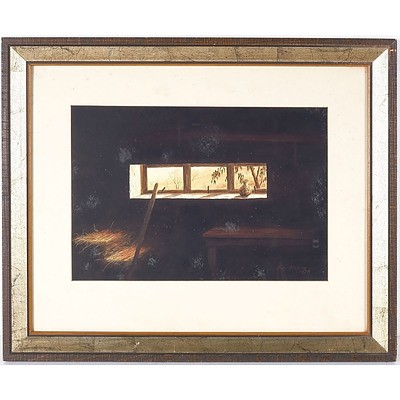 Kev Maguire Point of View 1978 Oil on Board