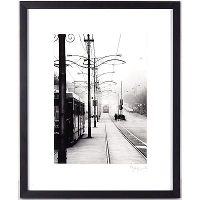 Misty Trams Signed Offset Print