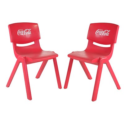 Pair of Coca Cola Chairs, Circa 2000