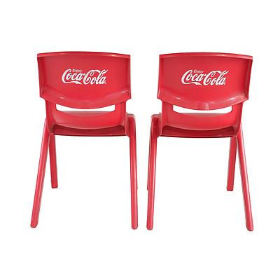 Pair of Coca Cola Chairs, Circa 2000