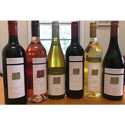 Surveyor's Hill Vineyards mixed half-dozen Pack 1