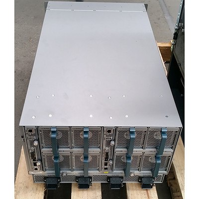 Cisco UCS 5108 Series Blade Server Chassis w/ Seven Cisco Blade Servers