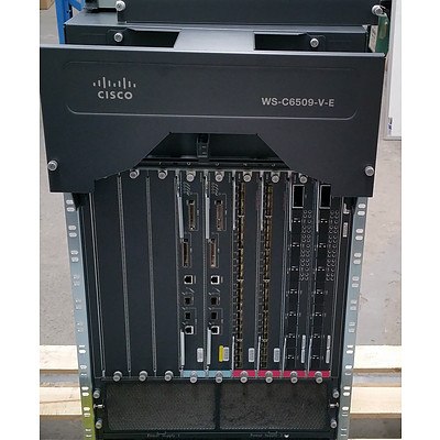 Cisco Catalyst (WS-C6509-V-E) 6500-E Series Network Chassis