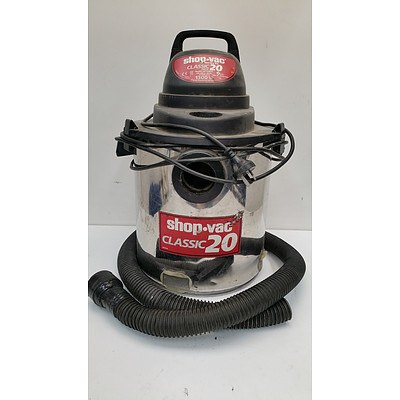 Inox Classic 20 Wet/Dry Shop Vac 1300Watt Commercial Vacuum Cleaner