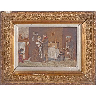 19th Century Australian School, Oil on Board