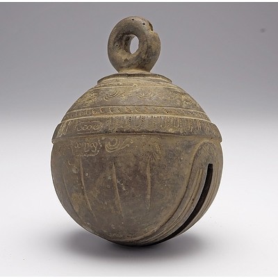 Burmese Bronze Elephant Bell (Chu) 19th Century