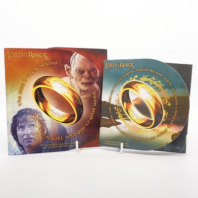 2003 New Zealand $1 Lord of the Rings 3 Coin Set and 2003 New Zealand Lord of the Rings Dollar 50 Cent 6 Coin Set