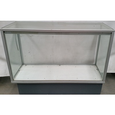 Glass Store Display Cabinets - Lot of Two