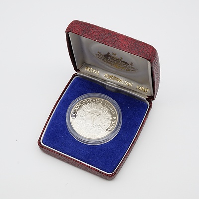1982 XII Commonwealth Games Brisbane Coins Sets, Including Two Proof Coins Sets and $10 Silver Proof Coin