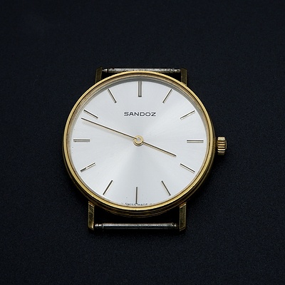 Gents Swiss Sandoz Watch Face
