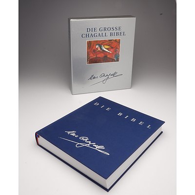 Marc Chagall Illustrated Die Grosse Chagall Bibel in German with Slip Case