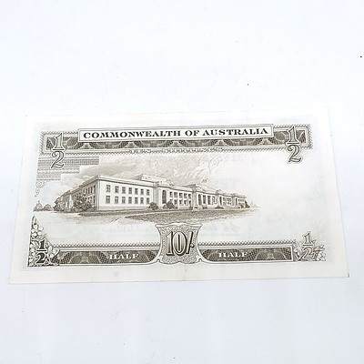 Commonwealth of Australia Coombs/ Wilson Ten Shillings Paper Note, AH 64 315628